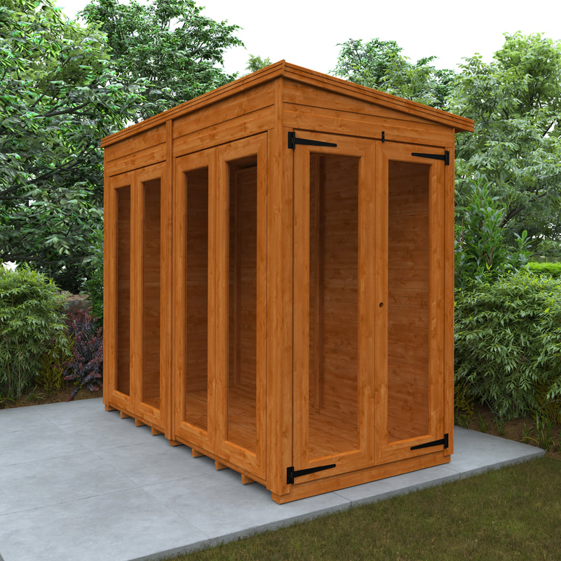 8 x 4 summerhouses supplied and installed in Edinburgh, Midlothian and East Lothian by JDS Gardening, click and view our range of summerhouses