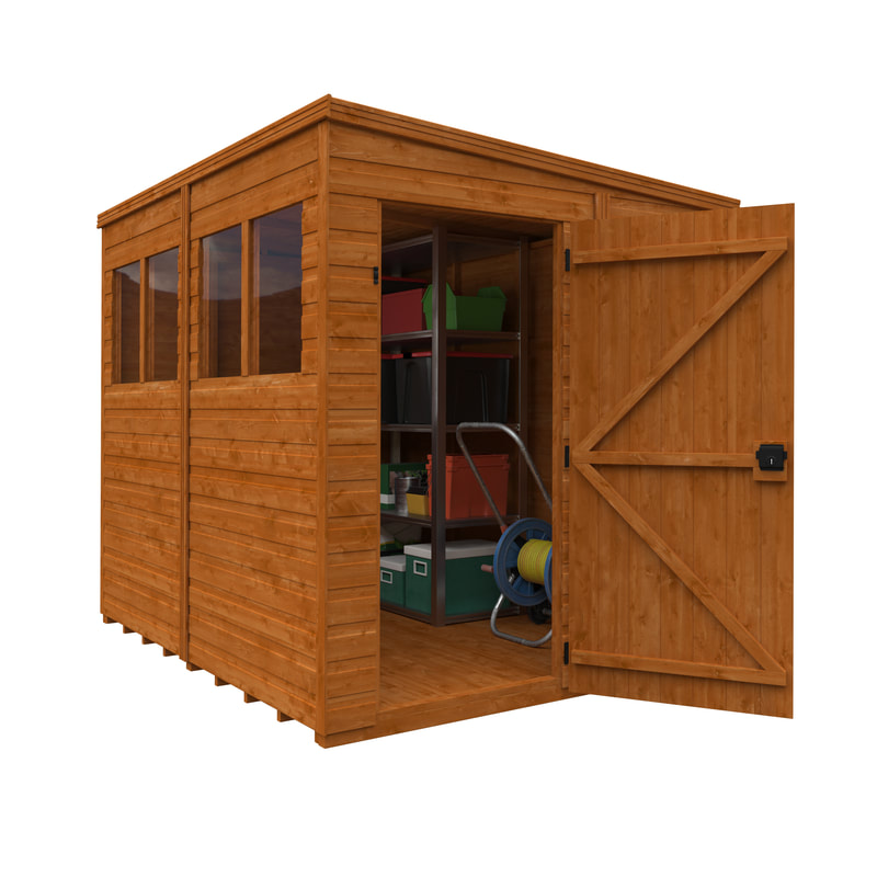 Buy a new pent roof garden shed in Edinburgh and the Lothians, click here for a pent roof garden shed installation quote near you in Edinburgh and the Lothians