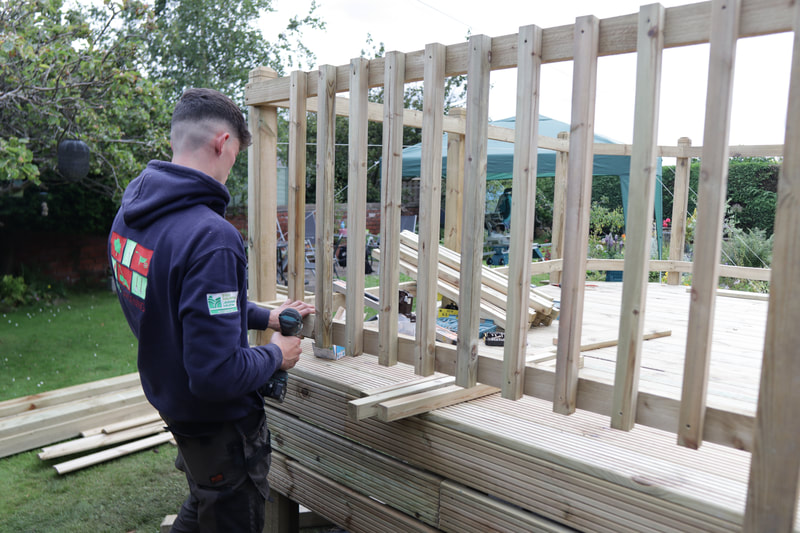 Do you need Timber decking installed in Edinburgh and the Lothians? contact JDS Gardening Services for a timber decking quote, click here