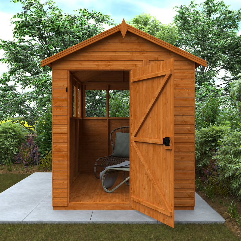 Buy a new apex roof sunlit shed in Edinburgh and the Lothians, click here for an apex sunlit shed installation quote in Edinburgh, East Lothian, and Midlothian from JDS Gardening Services
