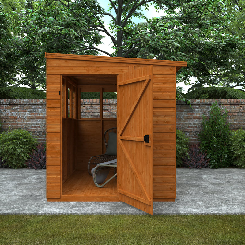 Buy a new pent roof garden sunlit shed in Edinburgh and the Lothians, click here for a pent roof sunlit shed installation quote in Edinburgh and the Lothians from JDS Gardening Services